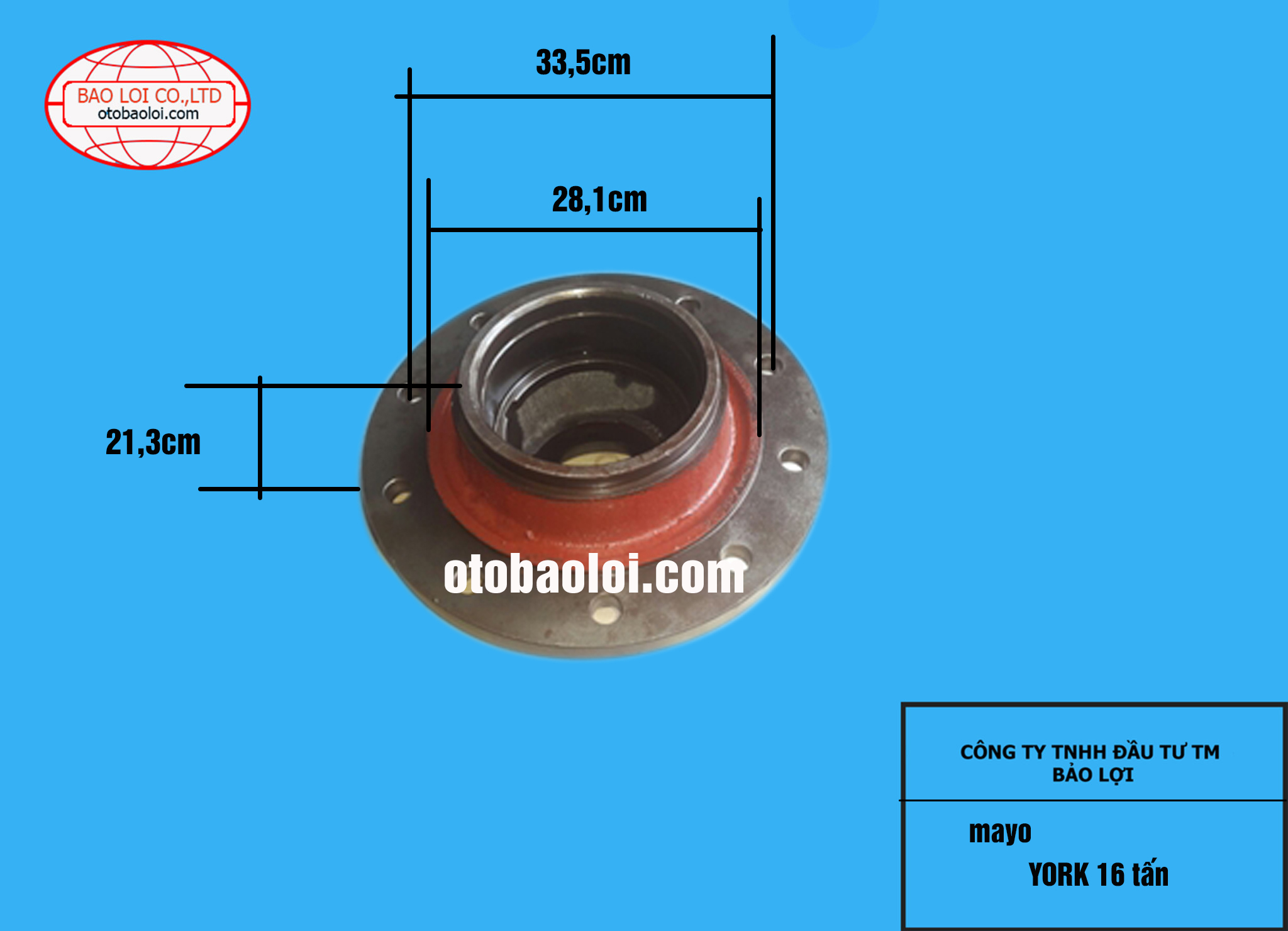 mayo YORK 16 tấn