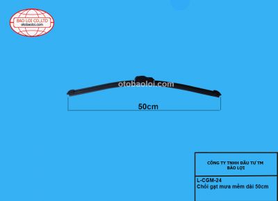 Chổi gạt mưa mềm dài 50cm