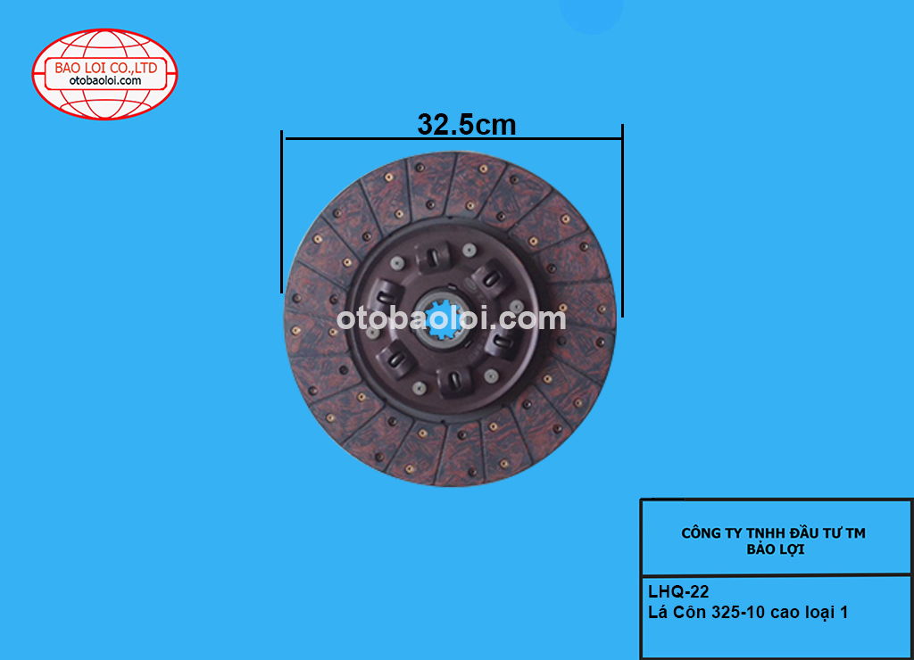 Lá Côn 325-10 cao loại 1