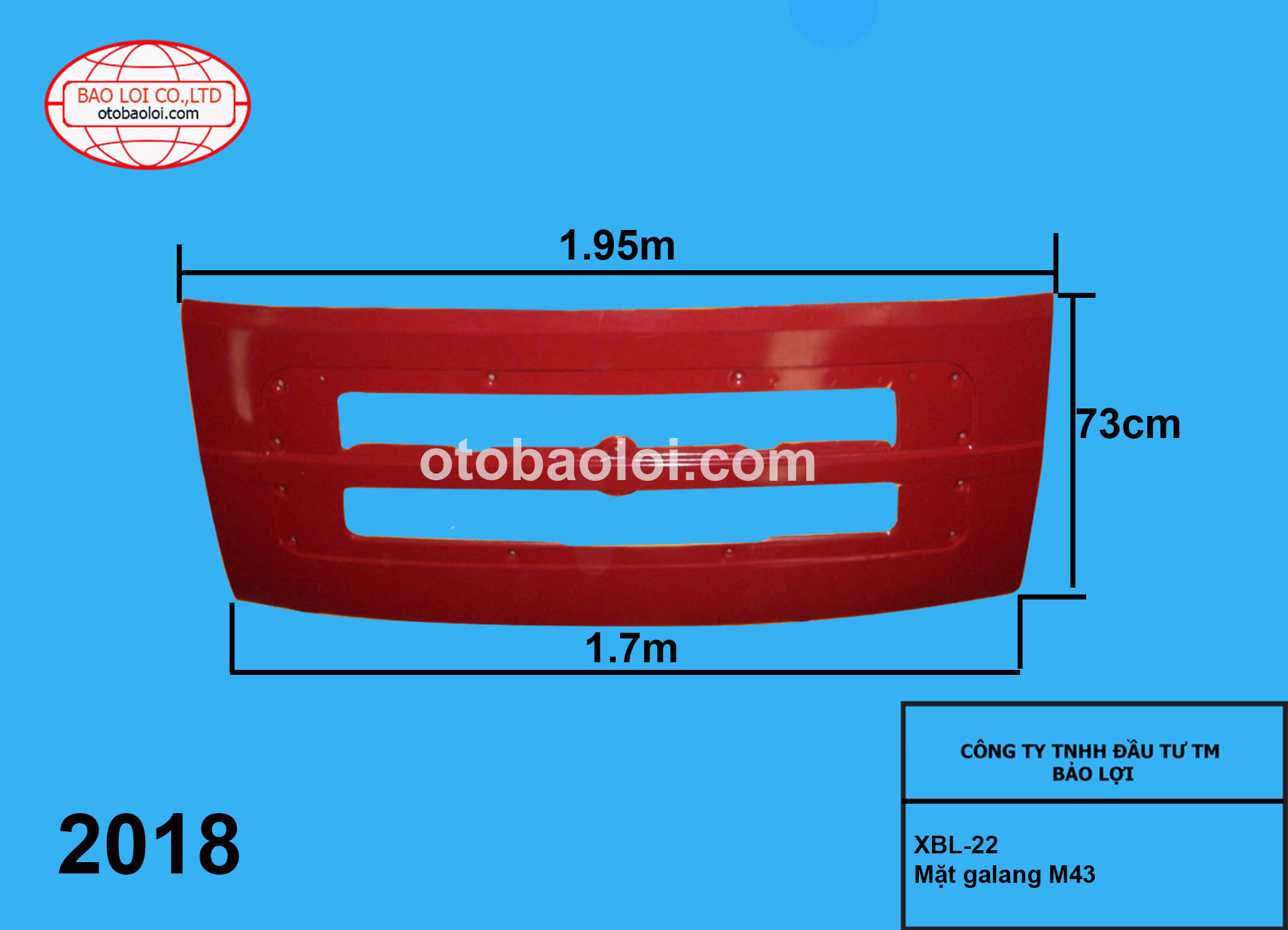 Mặt galang M43
