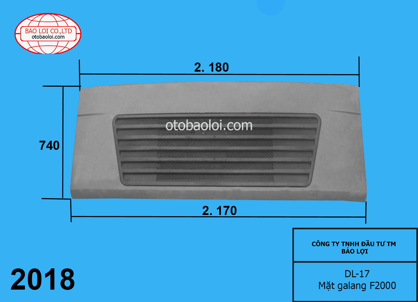 Mặt galang F2000