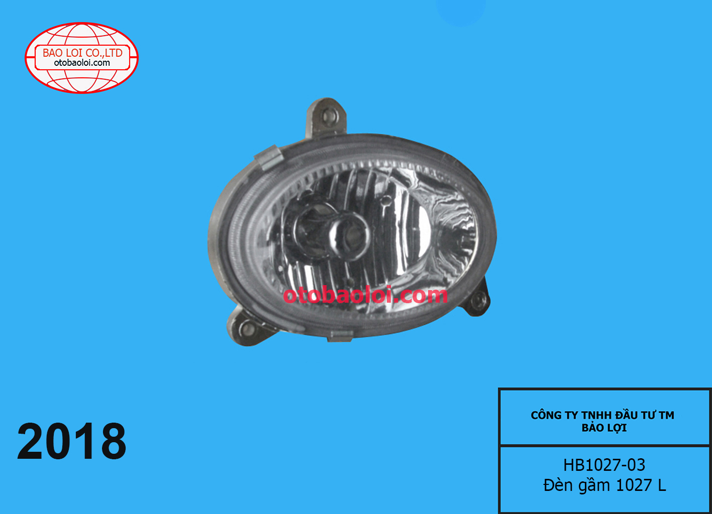 Đèn gầm 1027 L