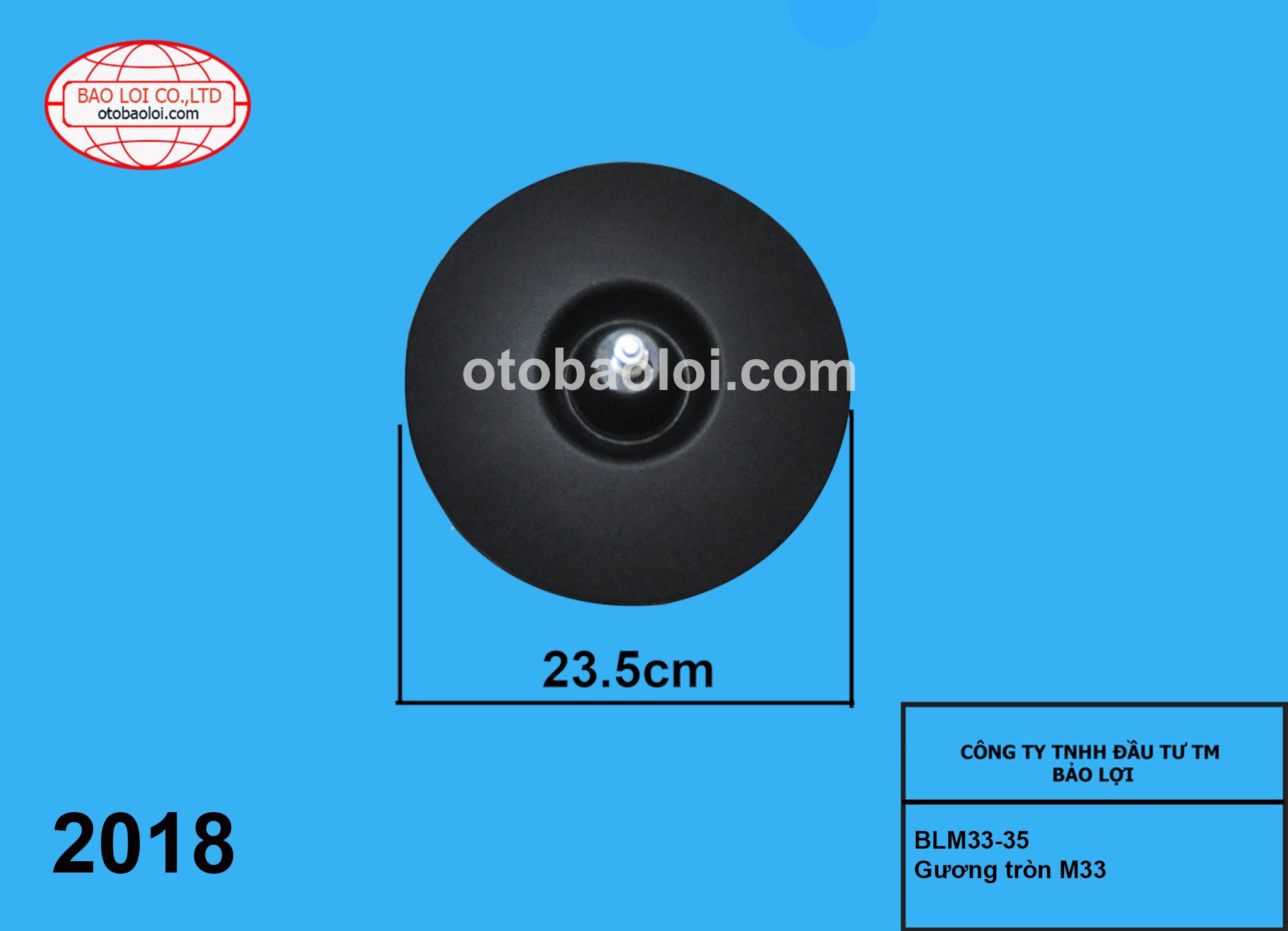 Gương tròn M33