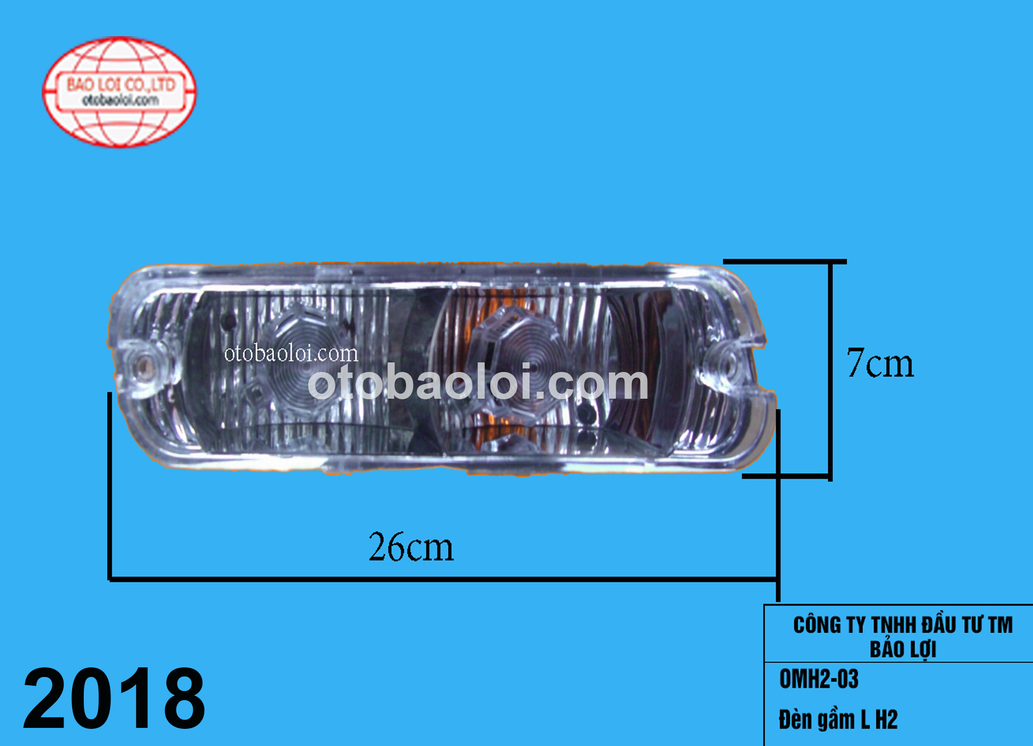Đèn gầm L H2 
