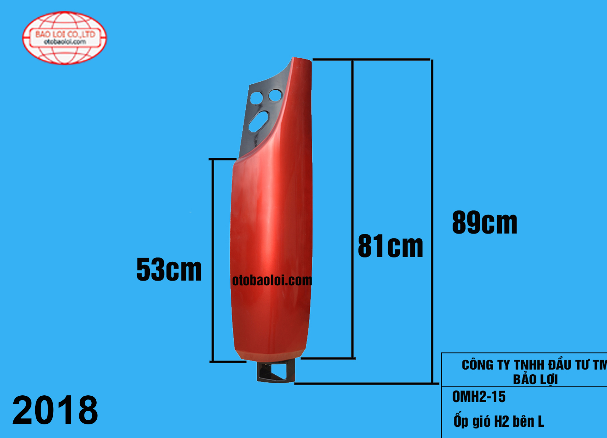 Ốp gió H2 bên L