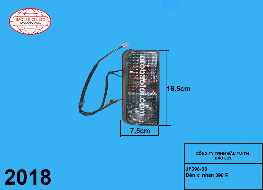 den xin nhan 398 R