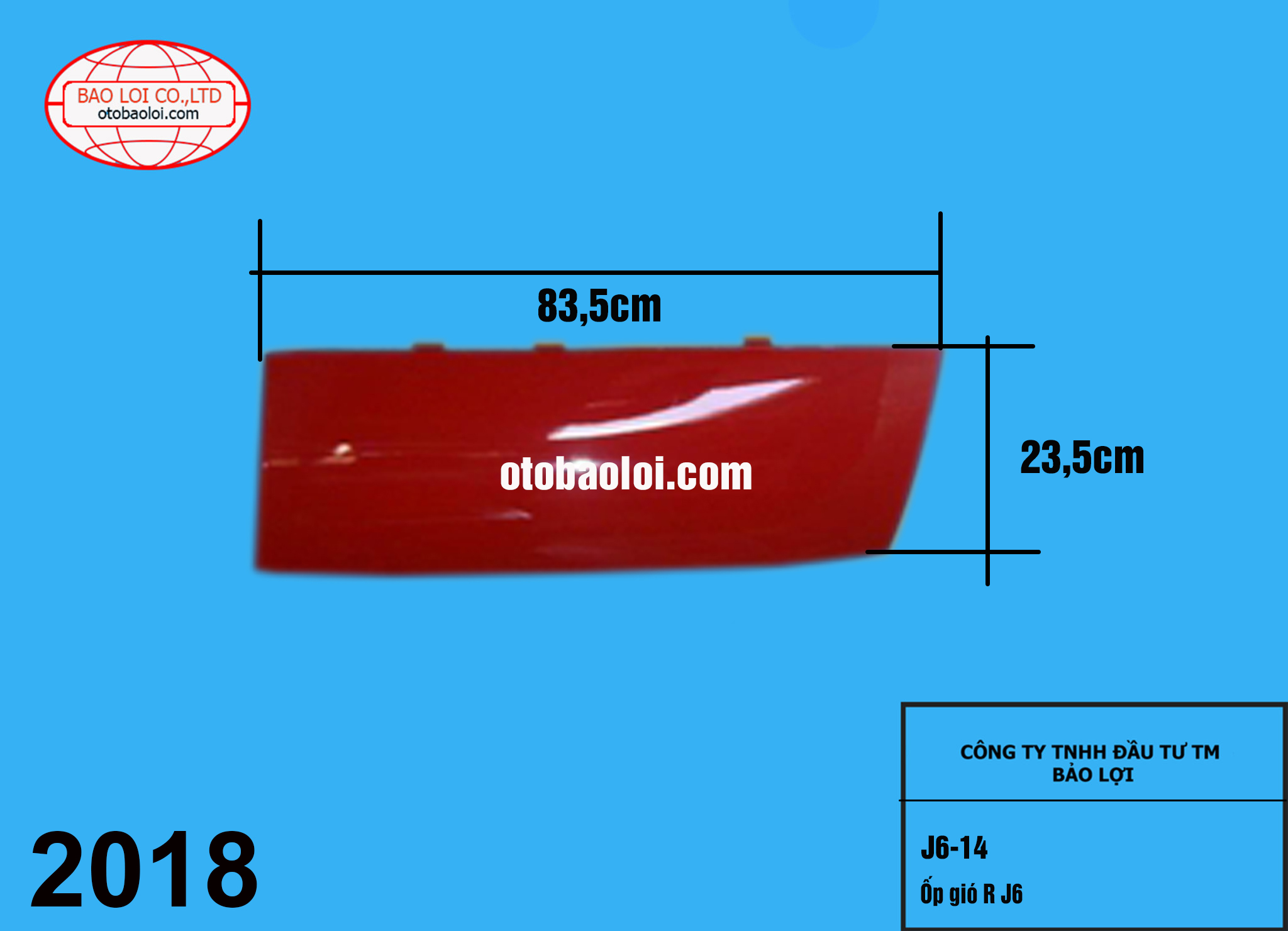 Ốp gió R J6P500