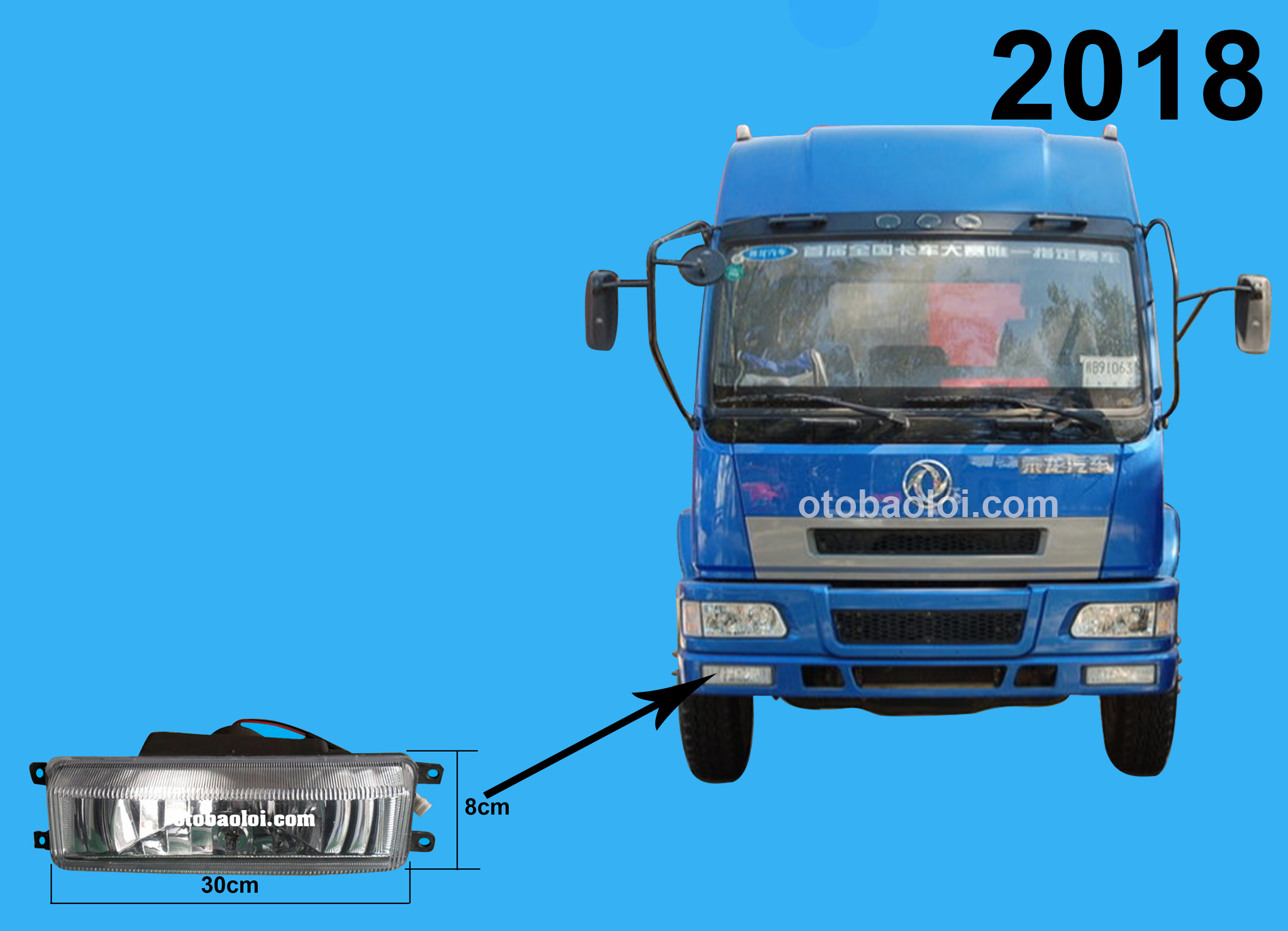 Đèn gầm R M1011