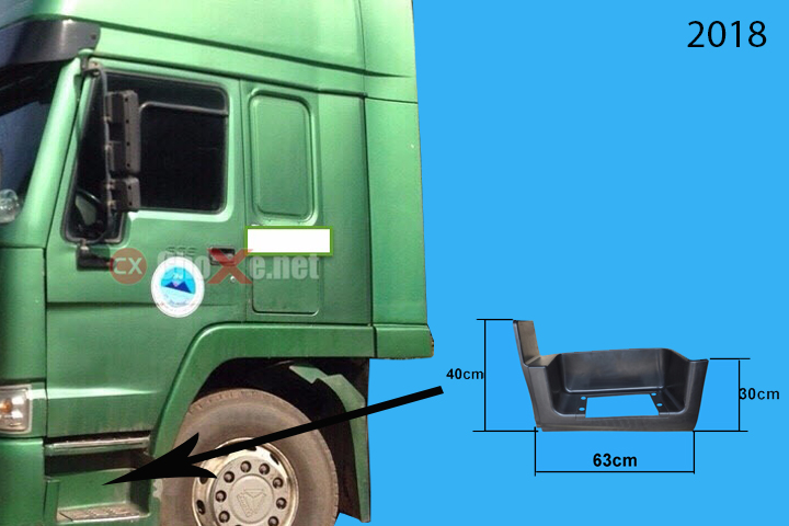 Ốp bậc đầu kéo 2007 L HW