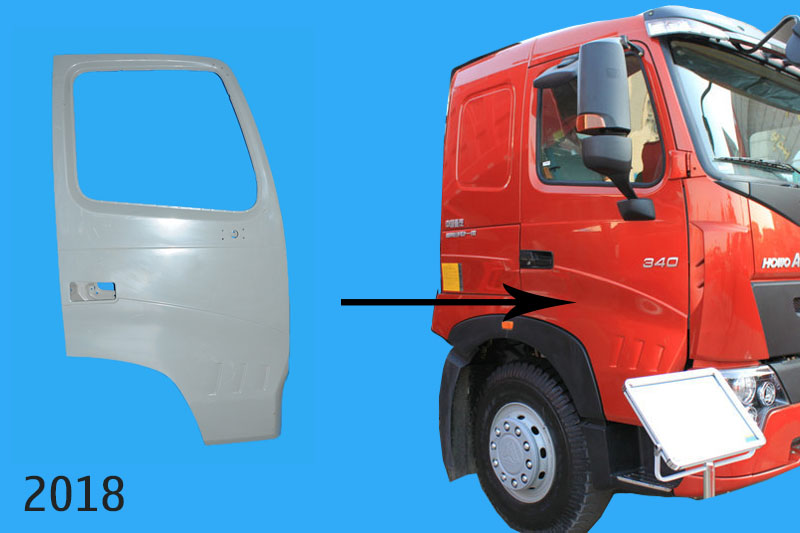 Cánh cửa mộc nóc thấp Howo A7 R