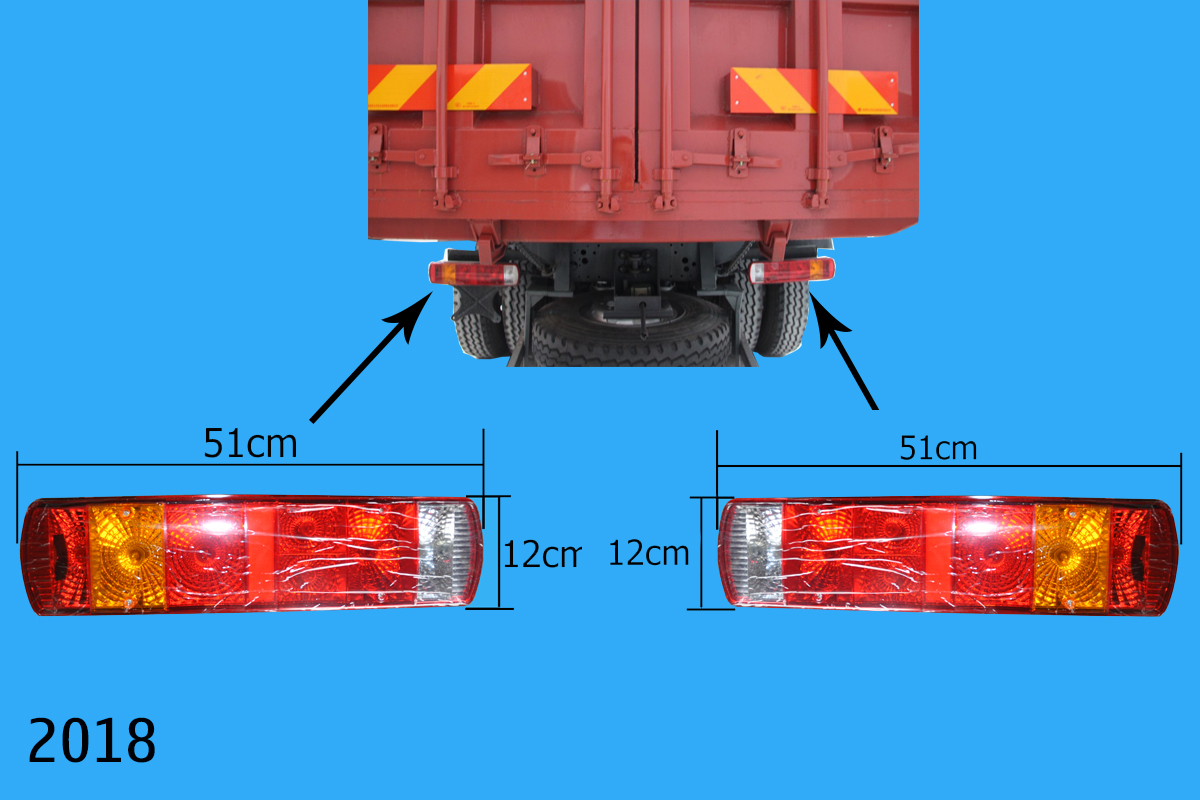 Đèn hâu 2280 R