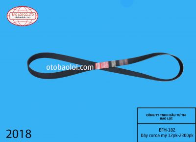 Dây curoa mỹ 12pk-2300pk