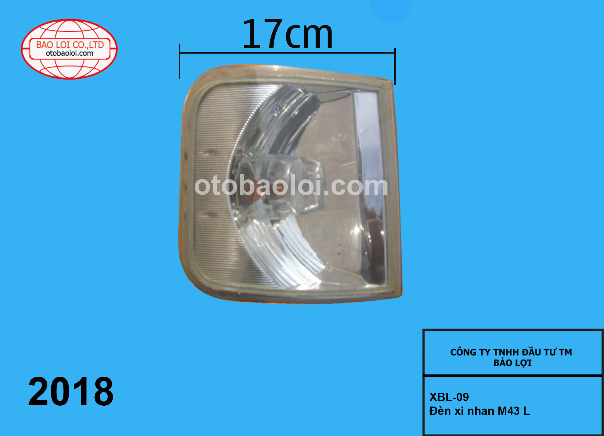 Đèn xi nhan M43 L