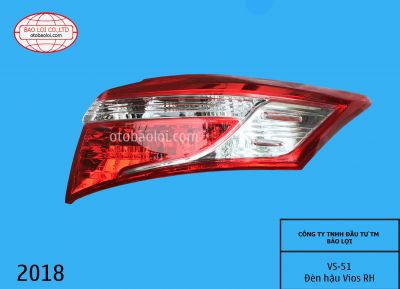 Đèn hậu Vios RH