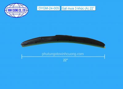 Gạt mưa 3 khúc (A) 22