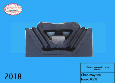 Chân máy sau howo 0308